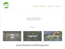 Tablet Screenshot of lanaturelle.de
